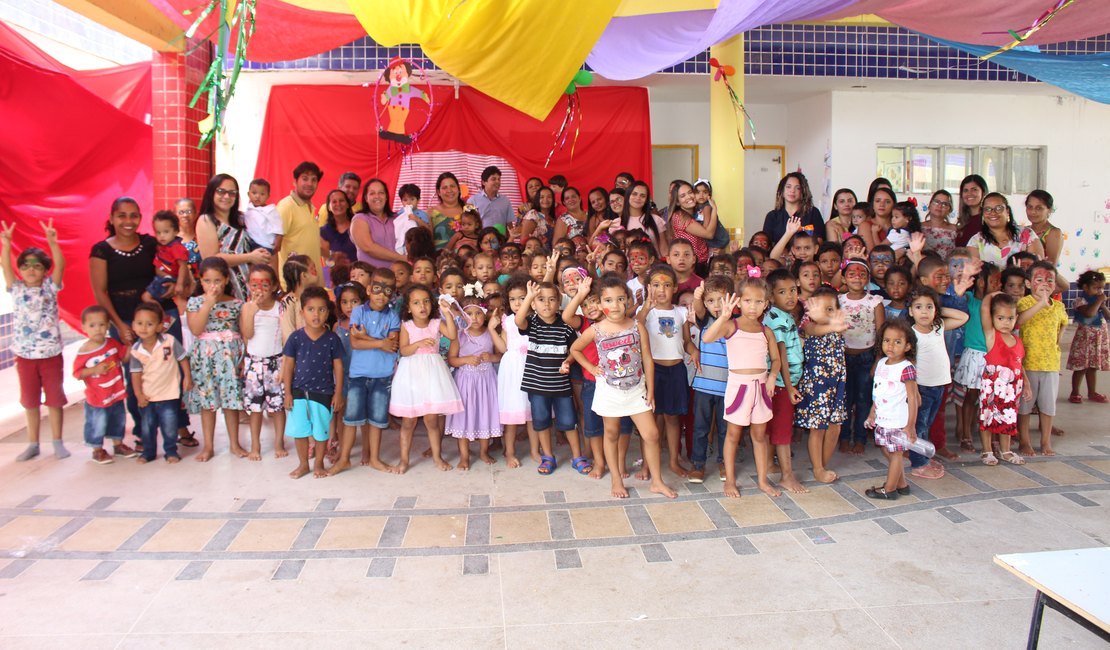 Prefeitura de Porto Calvo promove festa das crianças nas escolas
