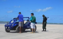 IMA inicia fiscalização contra tráfego de veículos em praias alagoanas