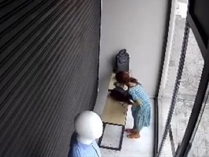 Câmera flagra casal furtando loja de roupas no Centro de Arapiraca