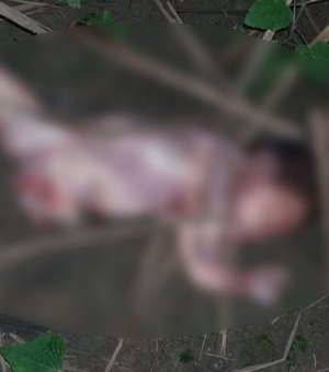 Corpo de recém-nascida é encontrado mutilado em matagal de Jundiá