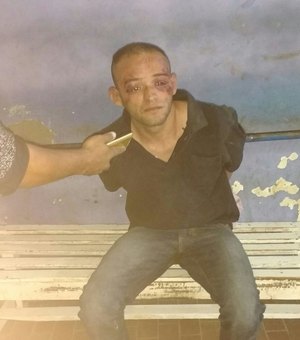Assaltante tenta roubar moto, é perseguido e espancado pela população em Arapiraca