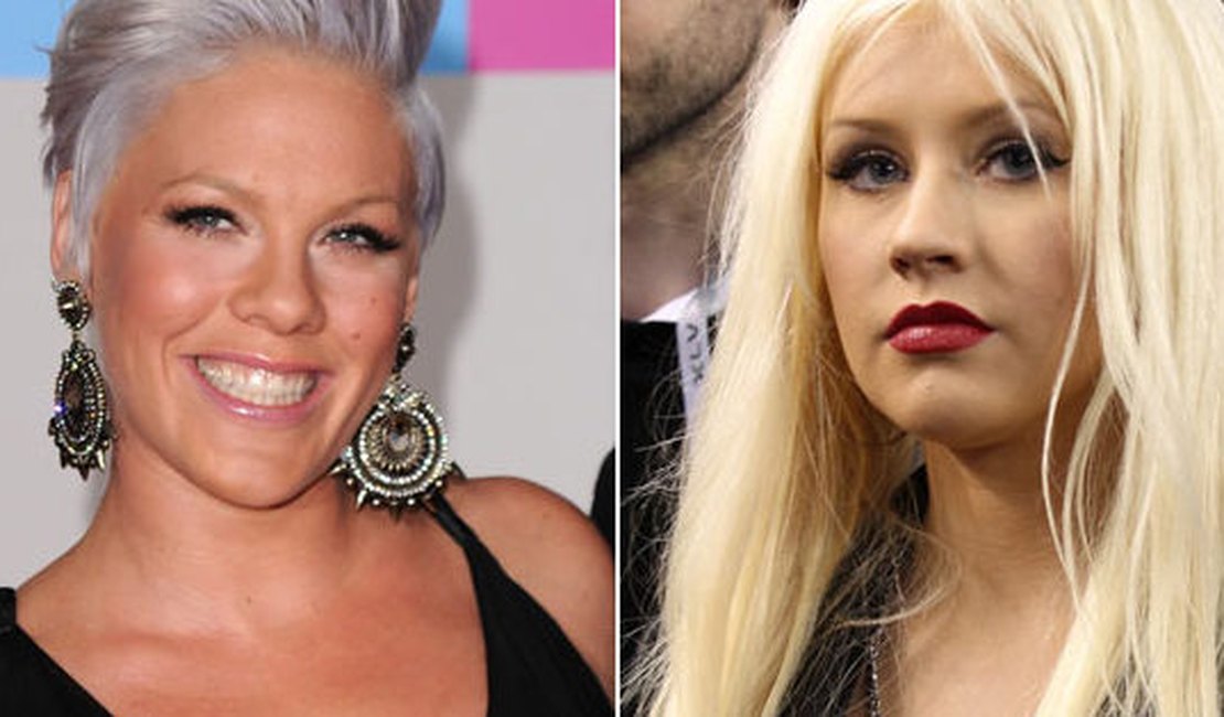 Pink revela: “Christina Aguilera tentou me dar um soco”