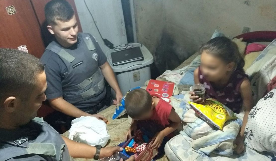Polícia Militar encontra crianças famintas em casa com insetos mortos