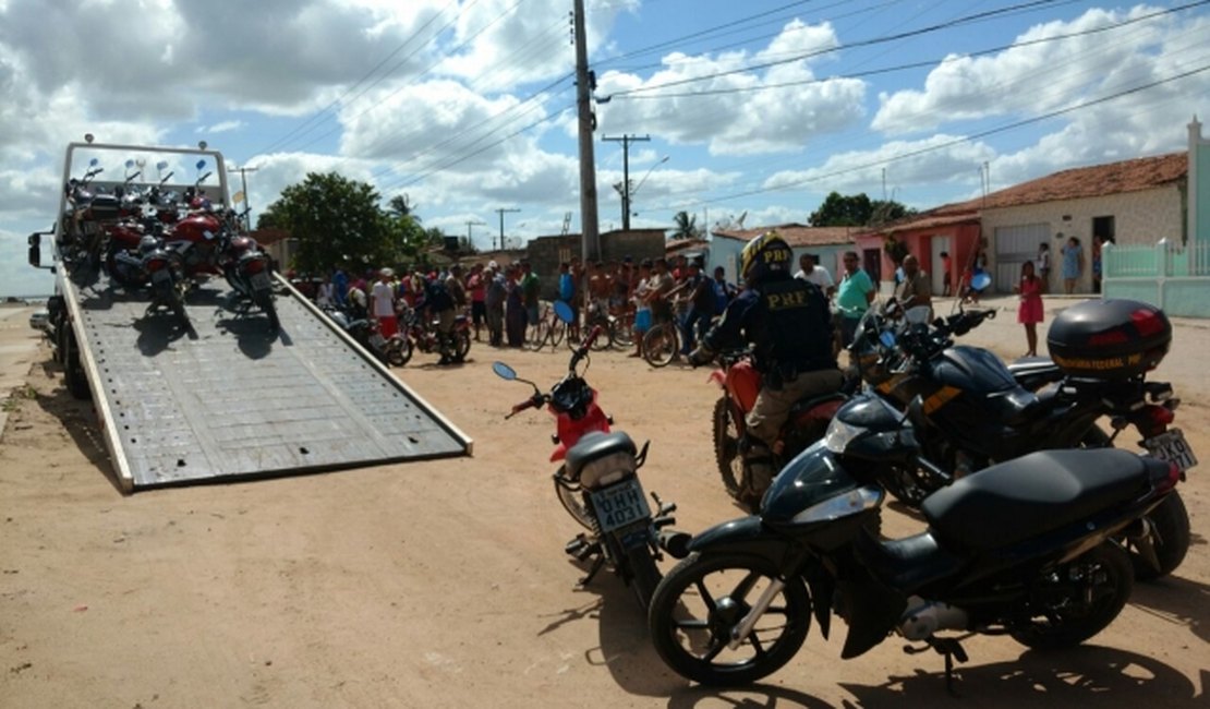 Polícia Rodoviária Federal intensifica fiscalização de motocicletas