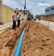 Para melhorar abastecimento, Casal executa obras de R$ 12 milhões em Arapiraca