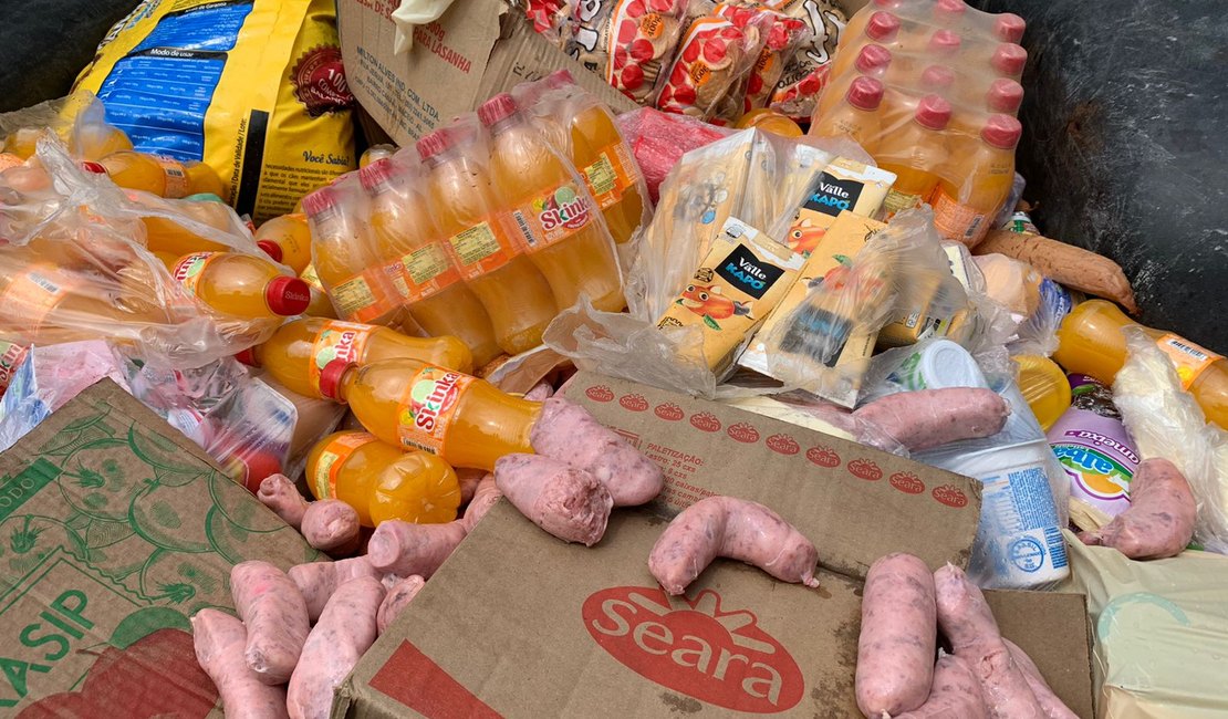 Vigilância apreende mais 1,3 mil kg de alimentos impróprios para consumo
