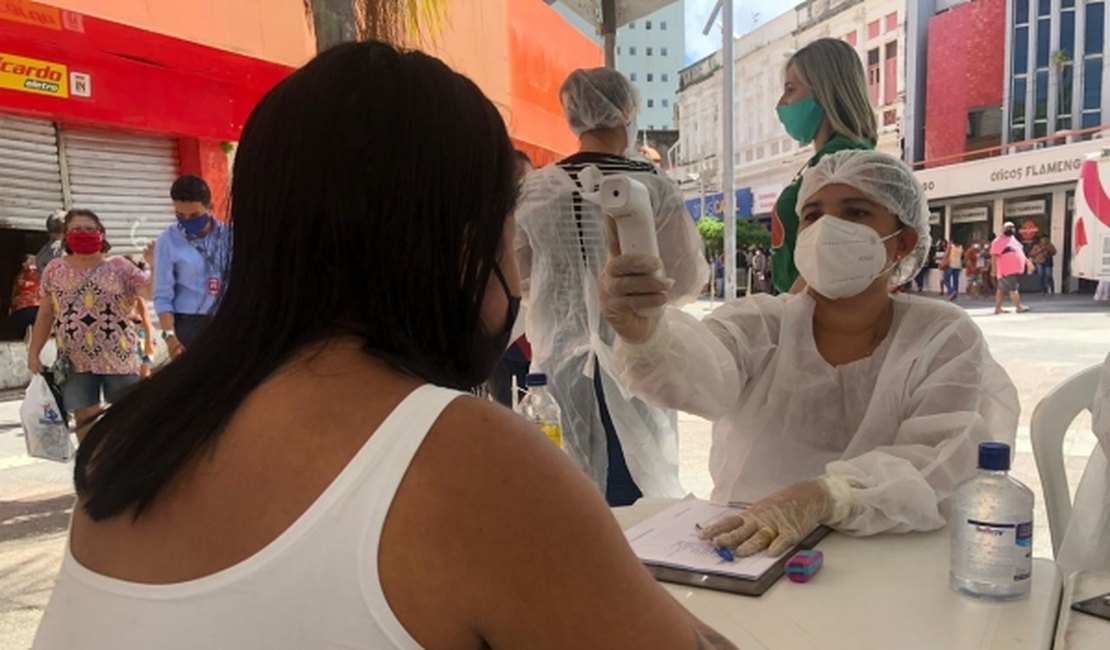 Covid-19: Barreiras sanitárias no Centro atendem quase 1.700 pessoas