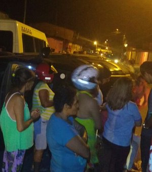 [Vídeo] Médica fica ferida após carro tombar em Arapiraca