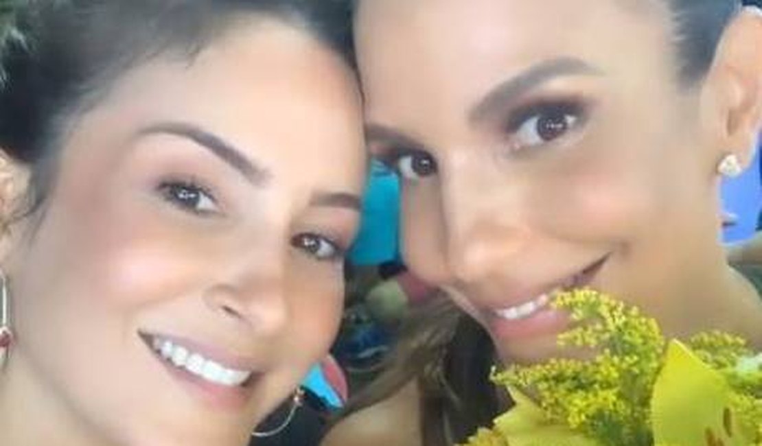 Claudia Leitte arma pegadinha com Ivete Sangalo: 'Tá filmando, otária'