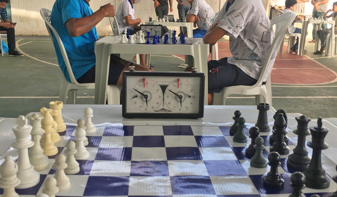 Socioeducando alagoano é ouro no xadrez e se classifica para participar da Copa Brasil