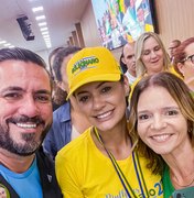 Vereador Leonardo Dias confirma evento com Michelle Bolsonaro em Maceió