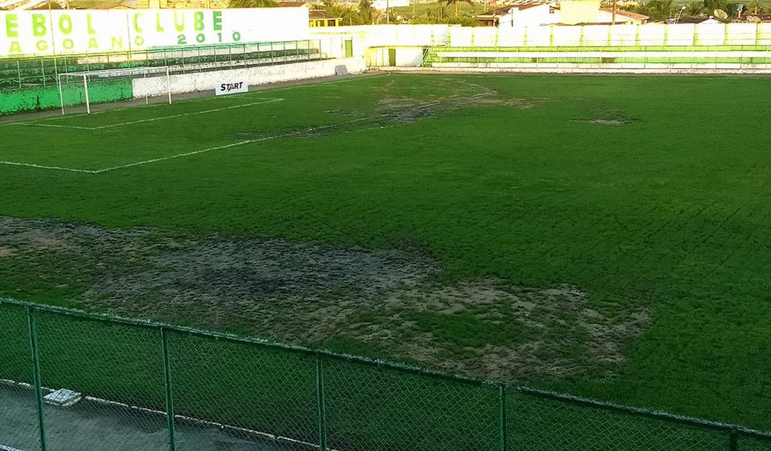 STJD interdita estádio José Gomes da Costa e multa Murici por conta do gramado