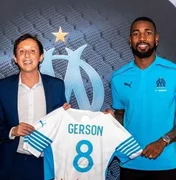 Gerson é apresentado como reforço do Olympique Marseille