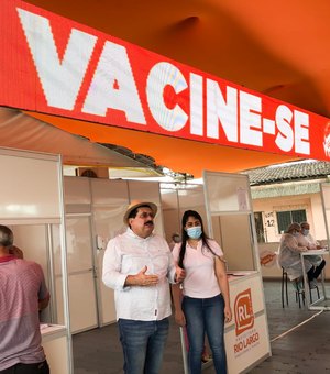 Prefeito acompanha início da vacinação de novos grupos prioritários em Rio Largo