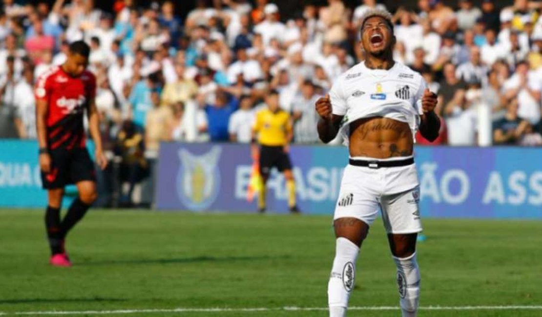 Santos empata com Athletico-PR e vê o Fla abrir vantagem