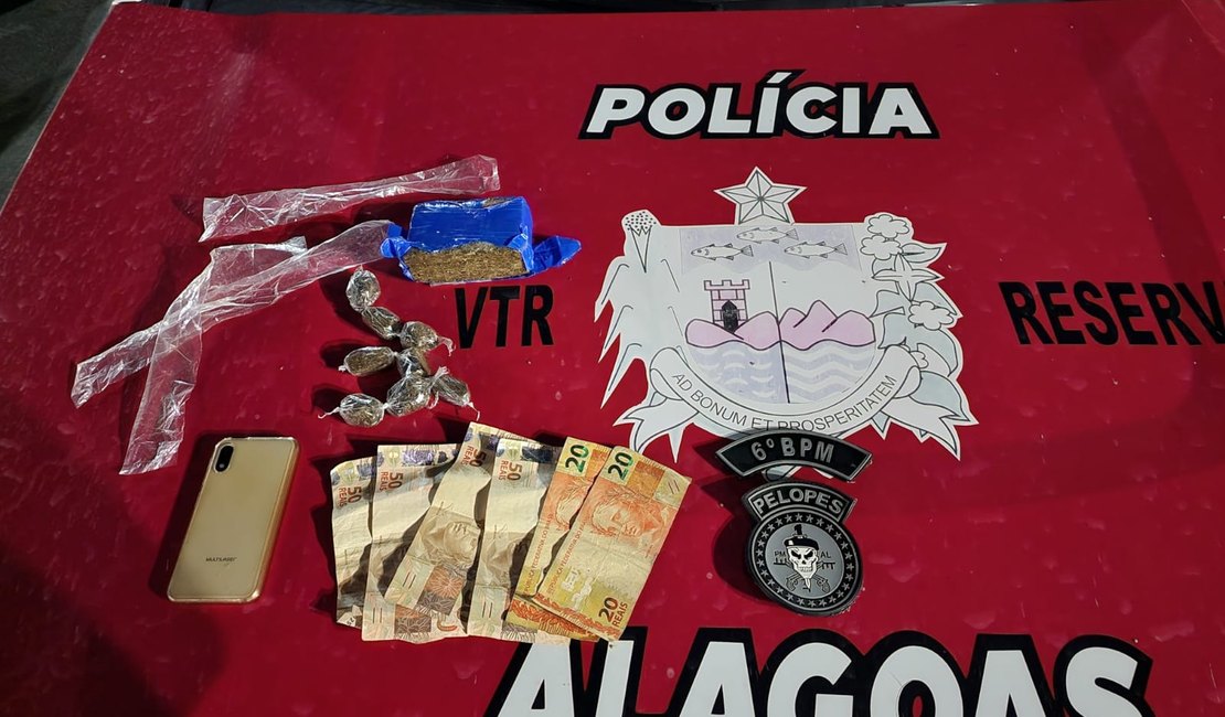 Operação prende suspeito por tráfico de drogas em São Luiz do Quitunde