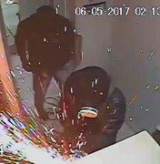 [Vídeo] Polícia divulga imagens de tentativa de assalto a agência bancária em Alagoas