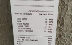 Votos da sessão 202 da 55ª Zona, de Arapiraca