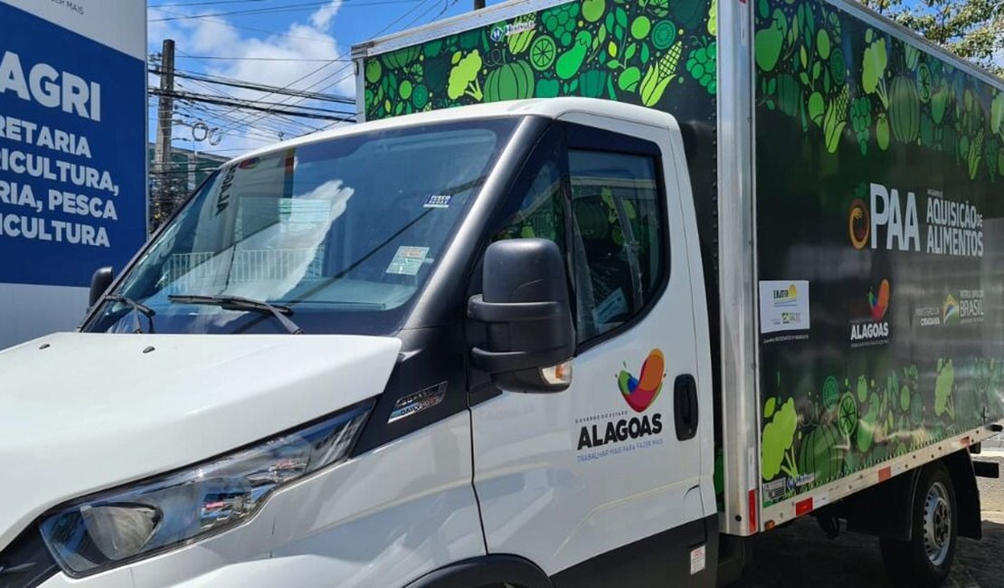 Governo de Alagoas e Seagri realizam entrega de caminhão do Programa de Aquisição de Alimentos