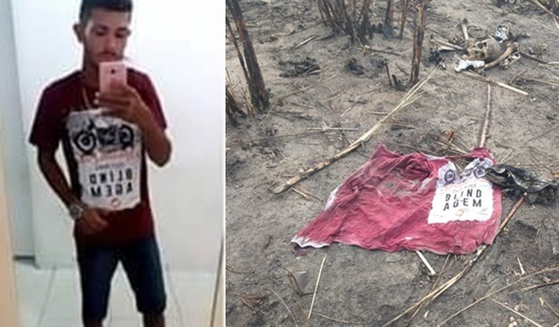 Ossada encontrada em canavial de Penedo pode ser de jovem sequestrado em setembro