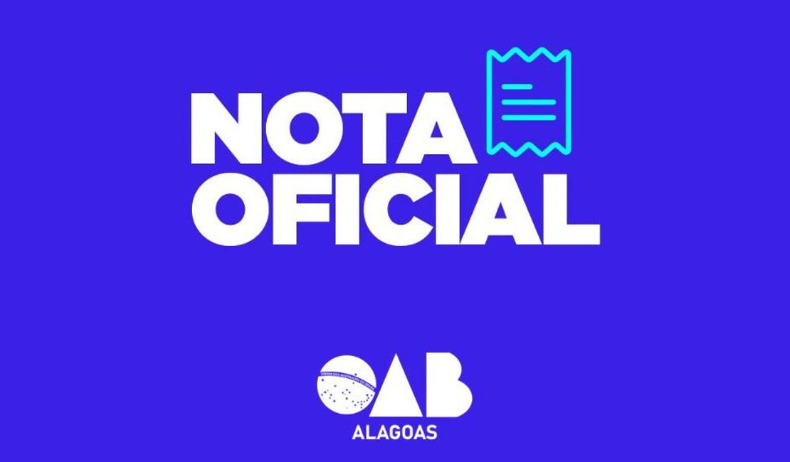 OAB Alagoas publica nota de repúdio sobre o cerceamento do direito à prerrogativa de duas advogadas gestantes