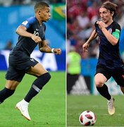 França e Croácia decidem hoje a final da Copa do Mundo