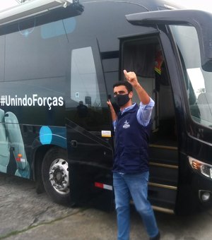Ônibus para vacinação da Covid-19 chega a Maceió; conheça o equipamento