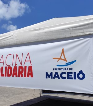 Maceió lança campanha de arrecadação de alimentos e itens de higiene pessoal durante vacinação