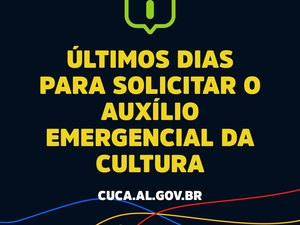 Últimos dias para interessados no auxílio emergencial da cultura efetuarem cadastro no Cuca