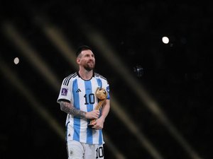 Lionel Messi é eleito o melhor jogador da Copa do Mundo 2022