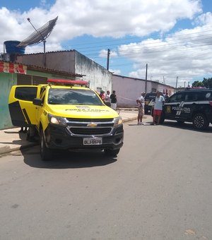 [Vídeo] Reconstituição da morte de Marcelo Pacheco mobiliza equipes policiais em Arapiraca