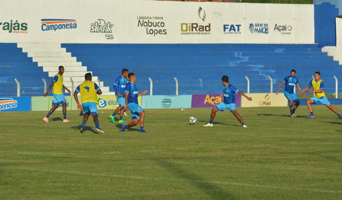 Na busca pela classificação, CSA tem time definido para duelo contra o Sergipe