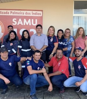 Dia do Socorrista: secretário de saúde ouve demandas de equipe e participa de comemoração em homenagem aos socorristas de Palmeira