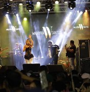 Cantora Walkyria Santos encerra programação festiva de Canafístula em Palmeira dos Índios
