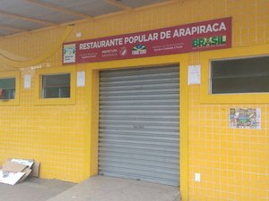 Restaurante Popular de Arapiraca fecha as portas durante greve dos caminhoneiros