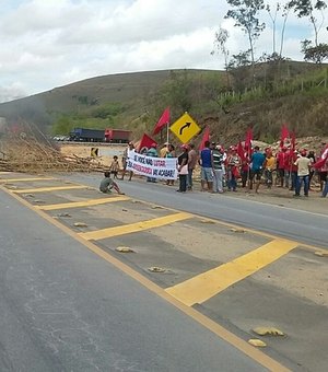 Liberadas rodovias interditadas por movimentos sociais em Alagoas