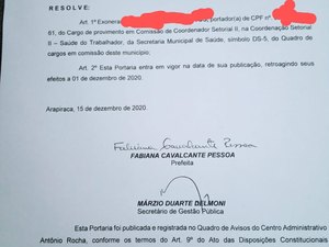 Funcionários da Prefeitura de Arapiraca trabalharam o mês de dezembro mas são pegos de surpresa com exoneração