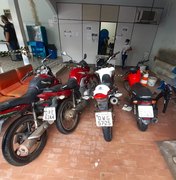 Desmanche de motos é localizado pela polícia e veículos são recuperados em Arapiraca