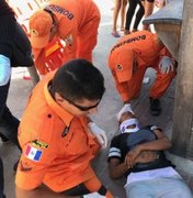 Colisão entre motos deixa jovem ferida em Marechal