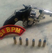 Polícia prende jovem com arma de fogo e seis munições na Santa Lúcia
