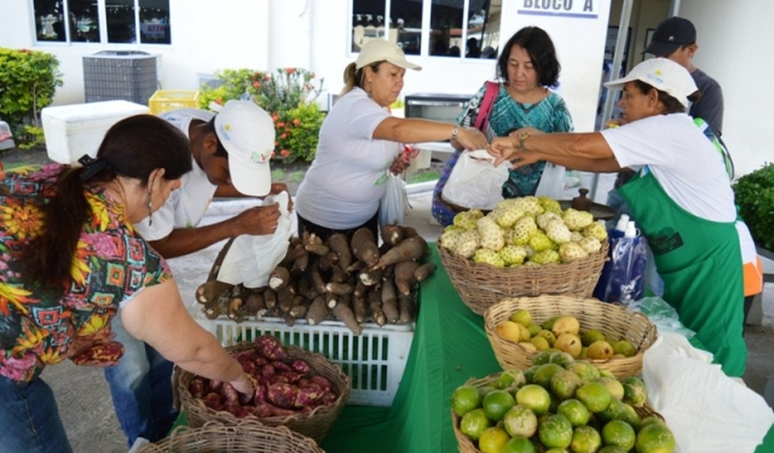 Feira da Agricultura Familiar comercializa produtos in natura no Jardim Petrópolis