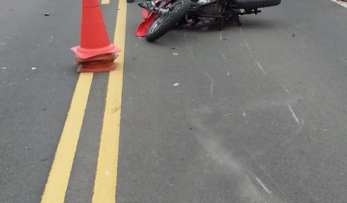 Homem fica ferido, e animal morre após colisão na AL 115