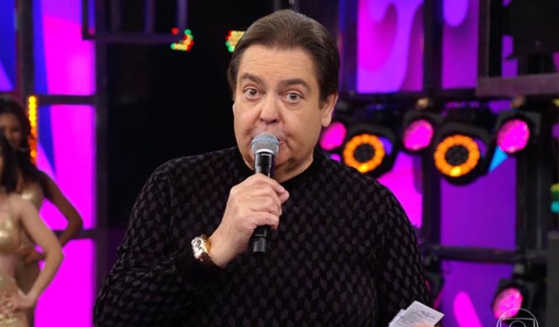 Internado, Fausto Silva não grava o “Domingão” na Globo