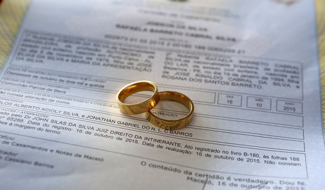 'Justiça Intinerante': TJ/AL promove casamento coletivo para 100 casais no fim de semana