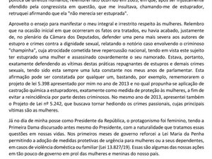 Por ordem judicial, Bolsonaro pede desculpas à Maria do Rosário