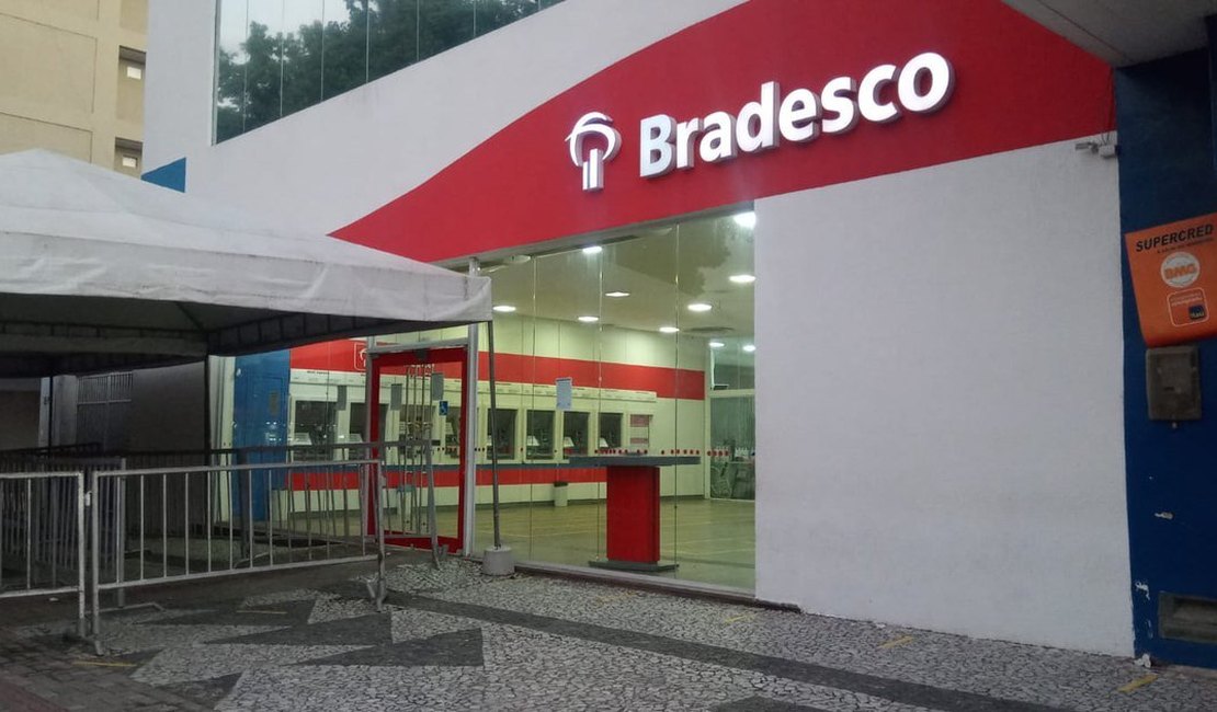Agência do Bradesco é fechada temporariamente após funcionários testarem positivo para Covid-19