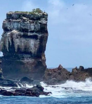 Formação rochosa 'Arco de Darwin' desaba nas Ilhas Galápagos
