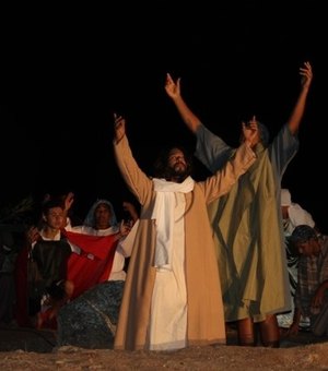 Espetáculo Paixão de Cristo será encenado nesta quinta-feira (29), em Palmeira dos Índios