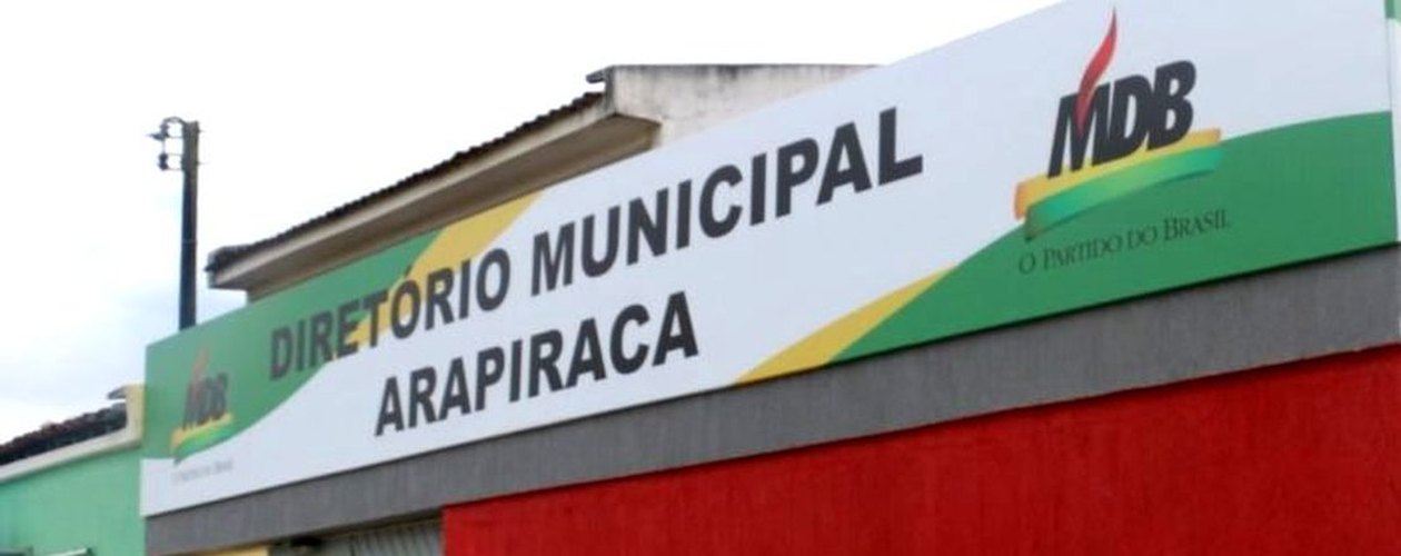 Convenção convocada por diretório municipal do MDB foi mantida para hoje em Arapiraca