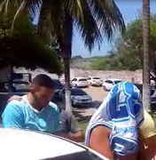 [Vídeo] Acusados de matar motorista de aplicativo são detidos pela polícia